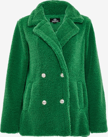 Manteau mi-saison 'Kermie' Threadbare en vert : devant