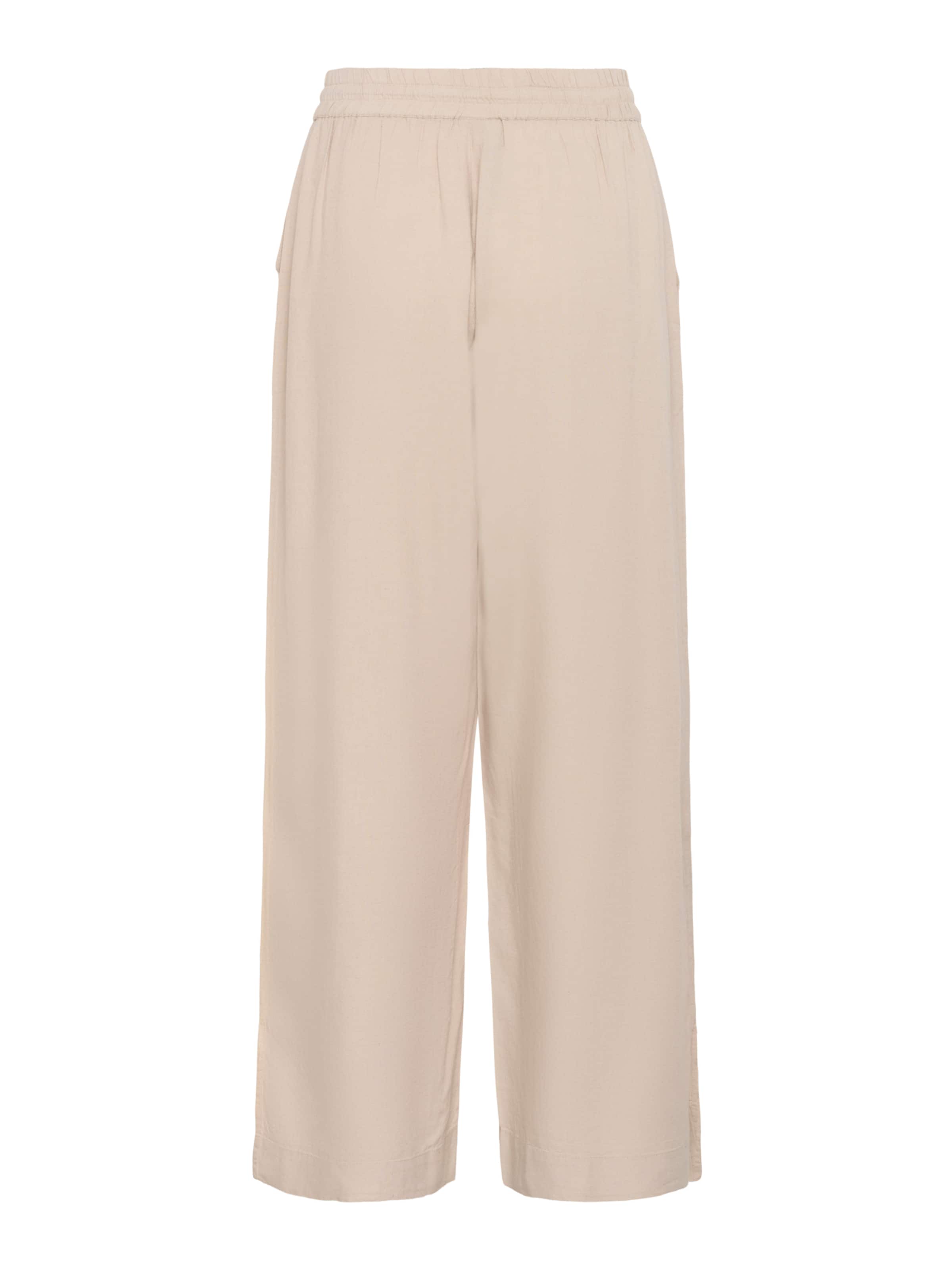 Kaffe Wide Leg Bukser 'KAmilia' i grå