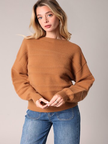 Pull-over 'BALAZI' Deeluxe en beige : devant