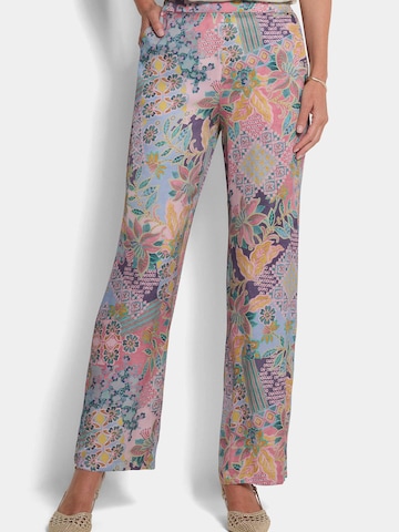 Goldner Loose fit Pants in Mixed colors: front