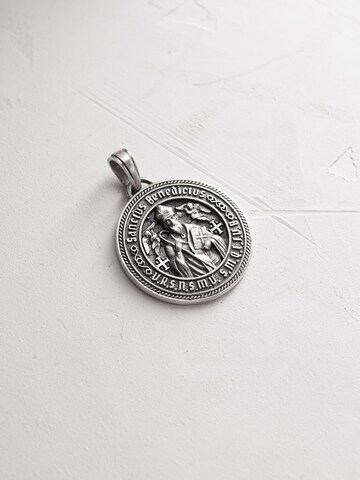 REYTEL Pendant 'SANCTUS BENEDICTUS' in Silver: front
