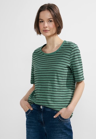 CECIL - Camiseta en verde: frente