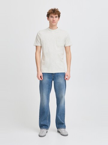 Casual Friday Shirt ' CFJASPER mélange tee with chest pocket ' in Beige