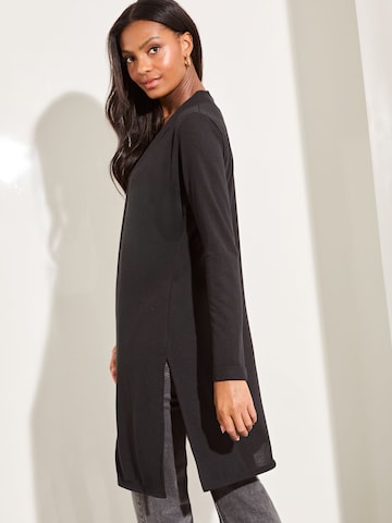 Lipsy Плетена жилетка в черно