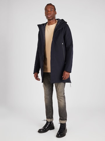 Manteau d’hiver 'PLANCK' Krakatau en noir