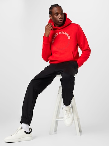 TOMMY HILFIGER Sweatshirt in Rood