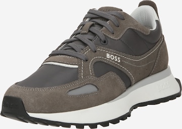 BOSS Black - Zapatillas deportivas bajas 'Jonah' en gris: frente