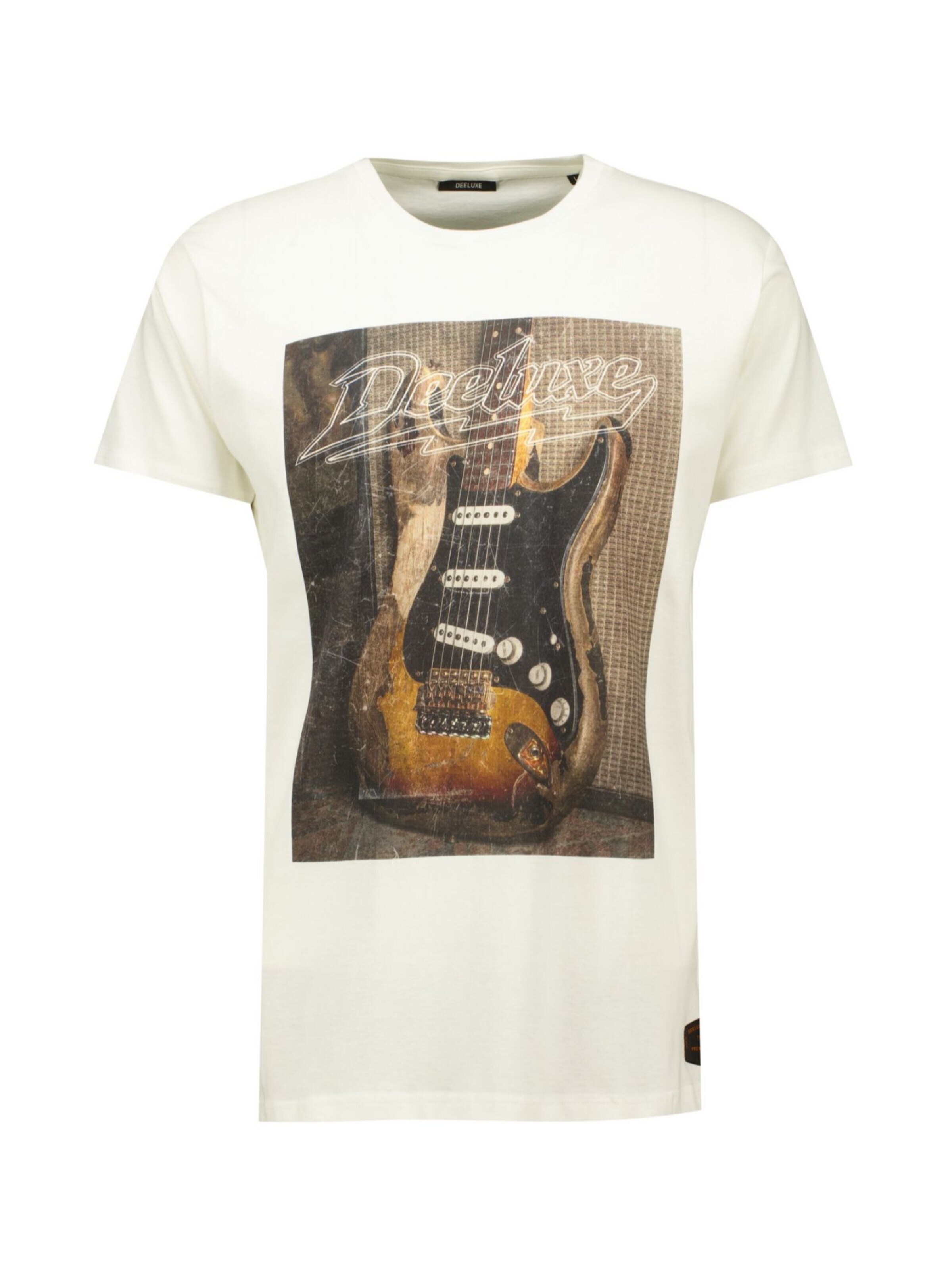 T-Shirt Deeluxe en blanc : devant