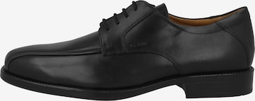 GEOX Обувки с връзки 'Federico' в черно