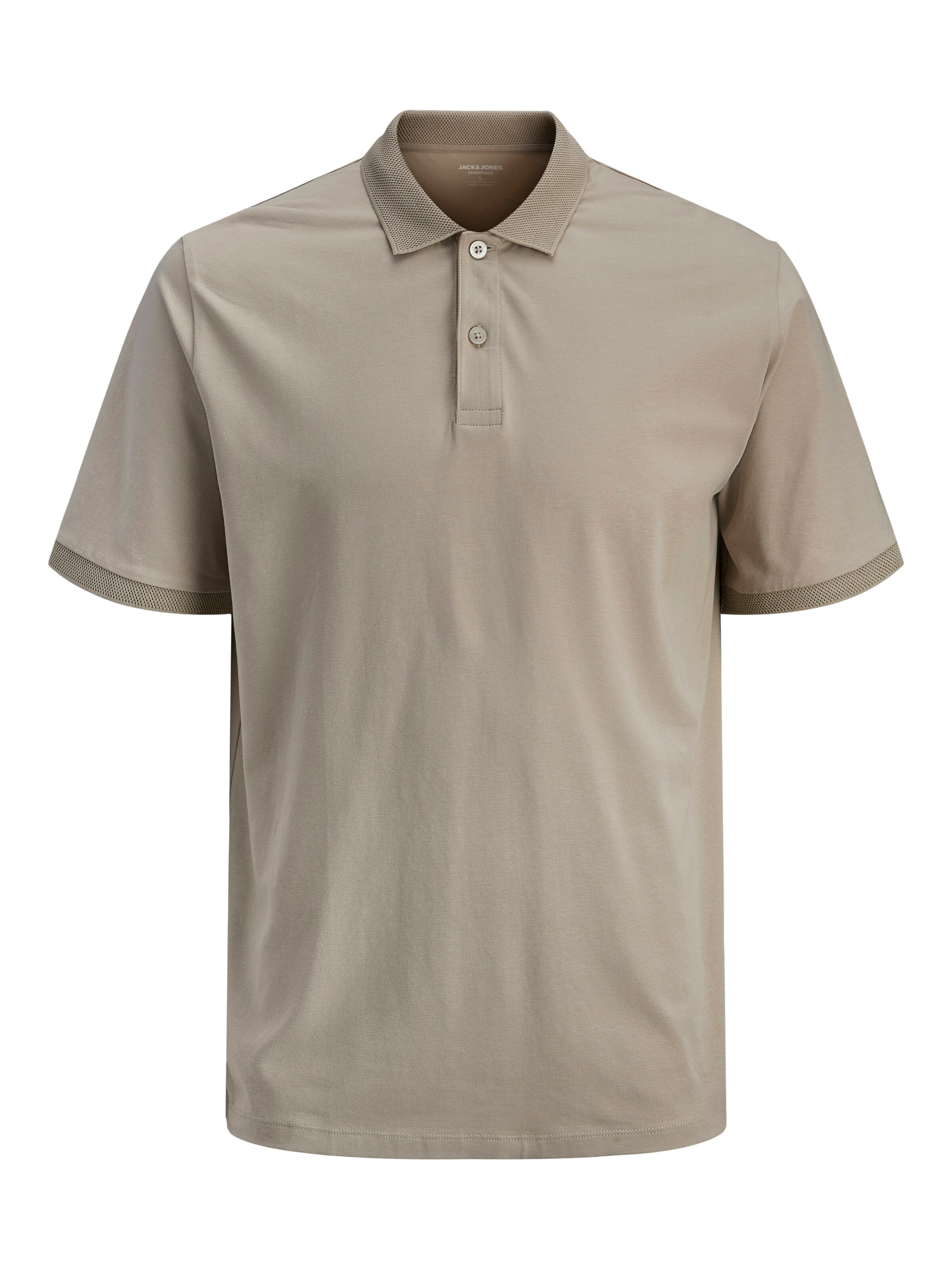 JACK & JONES Shirt in Beige: front