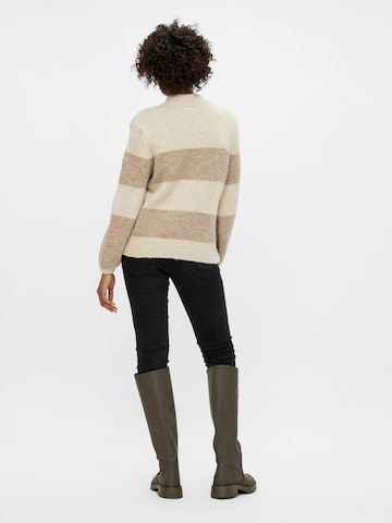 Pieces Maternity Pullover 'Fania' in Beige