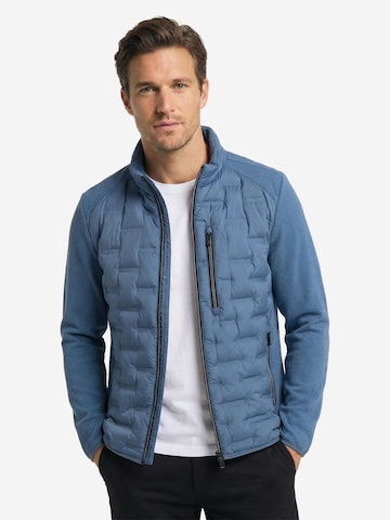 CASAMODA Between-Season Jacket 'Basic' in Blue: front