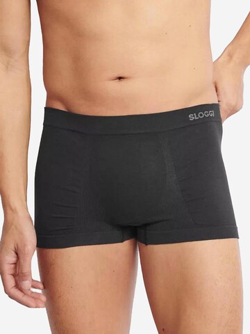 SLOGGI Boxershorts 'men GO Smooth'‌‌‌ in Schwarz