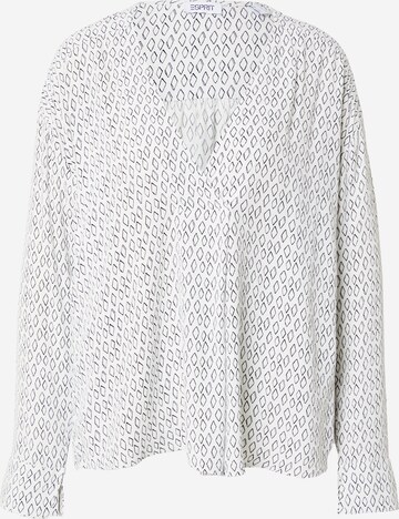 ESPRIT Blouse in Wit: voorkant