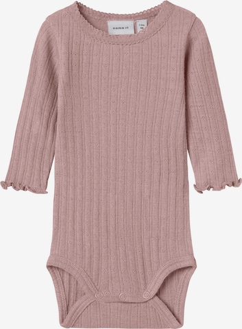 NAME IT - Pijama entero/body 'Wossa' en rojo: frente