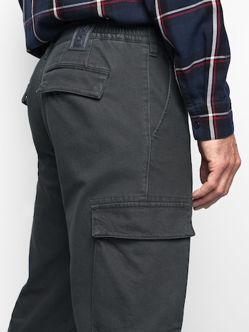 Coupe slim Pantalon chino 'M5 Cargo 2-6516' MEYER en gris