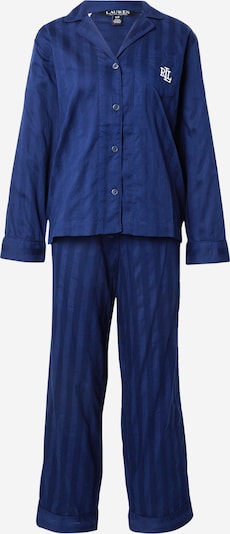 Lauren Ralph Lauren Pyjama in XS in blau / dunkelblau / weiß, Produktansicht