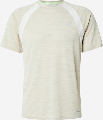 Tricou funcțional 'ROAD' de la ASICS pe bej: față