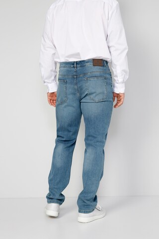 Boston Park Regular Jeans in Blauw