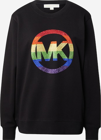 MICHAEL Michael Kors Sweatshirt in Black: front