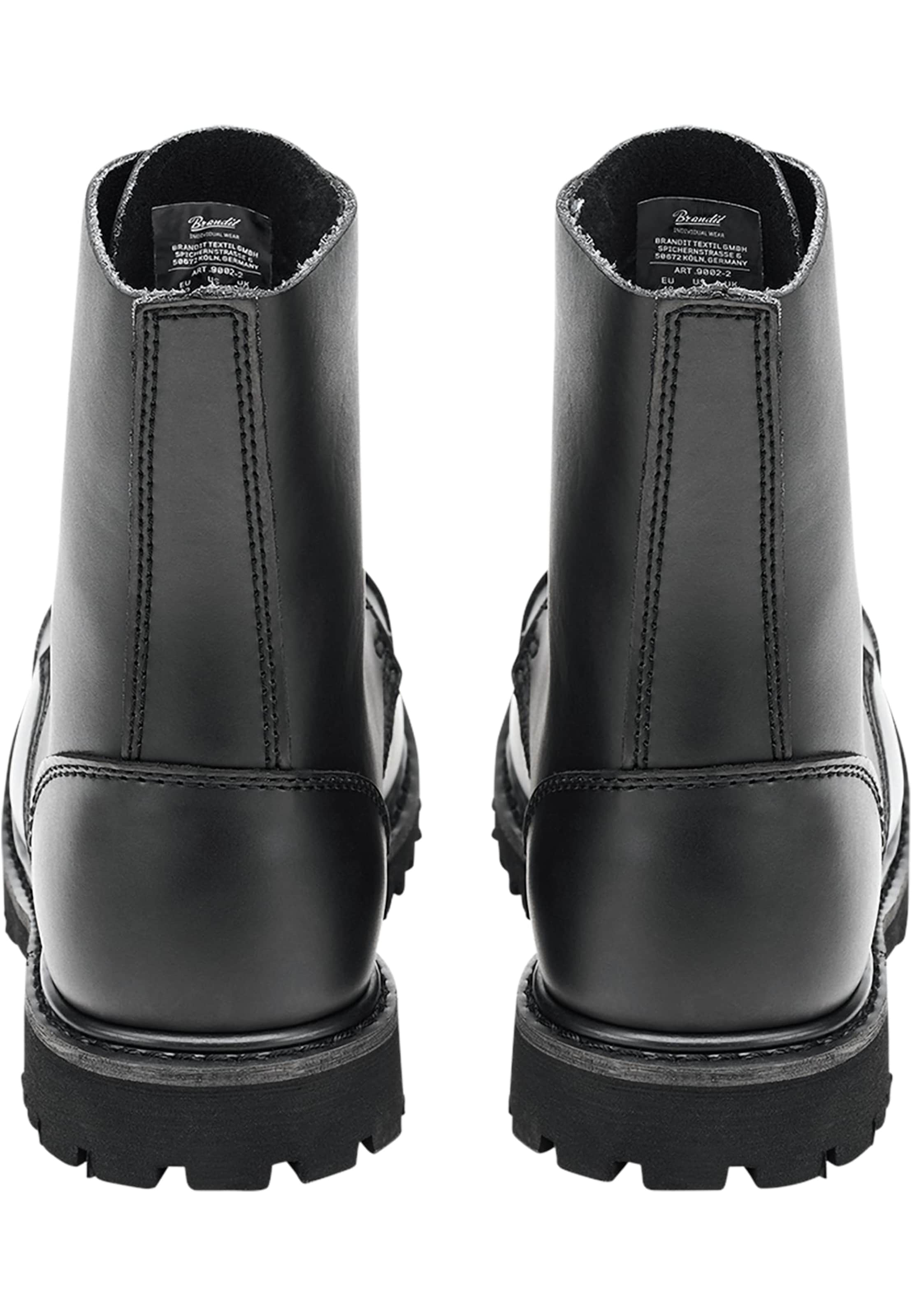 Brandit Fűzős csizma - fekete