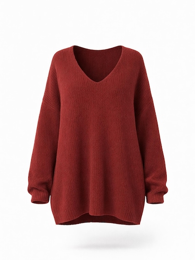 Worldclassca Oversized Sweater in Bordeaux, Item view