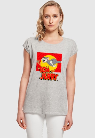 T-shirt 'Tom And Jerry - Chase Scene' ABSOLUTE CULT en gris : devant