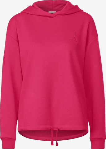 STREET ONE Sweatshirt in Pink: predná strana