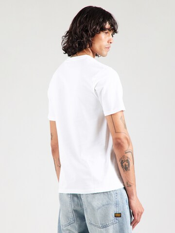 Lyle & Scott Футболка 'Clamp' в Белый: сзади