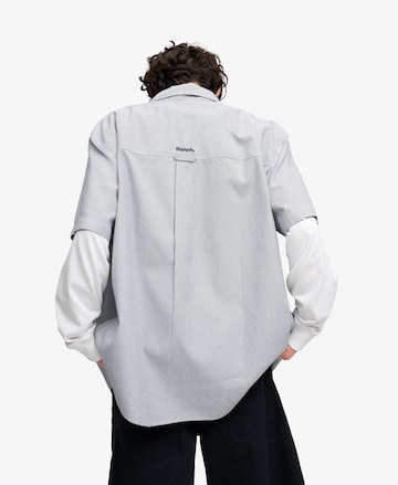 BENCH Comfort fit Overhemd 'Bench x Superdry & Co' in Grijs