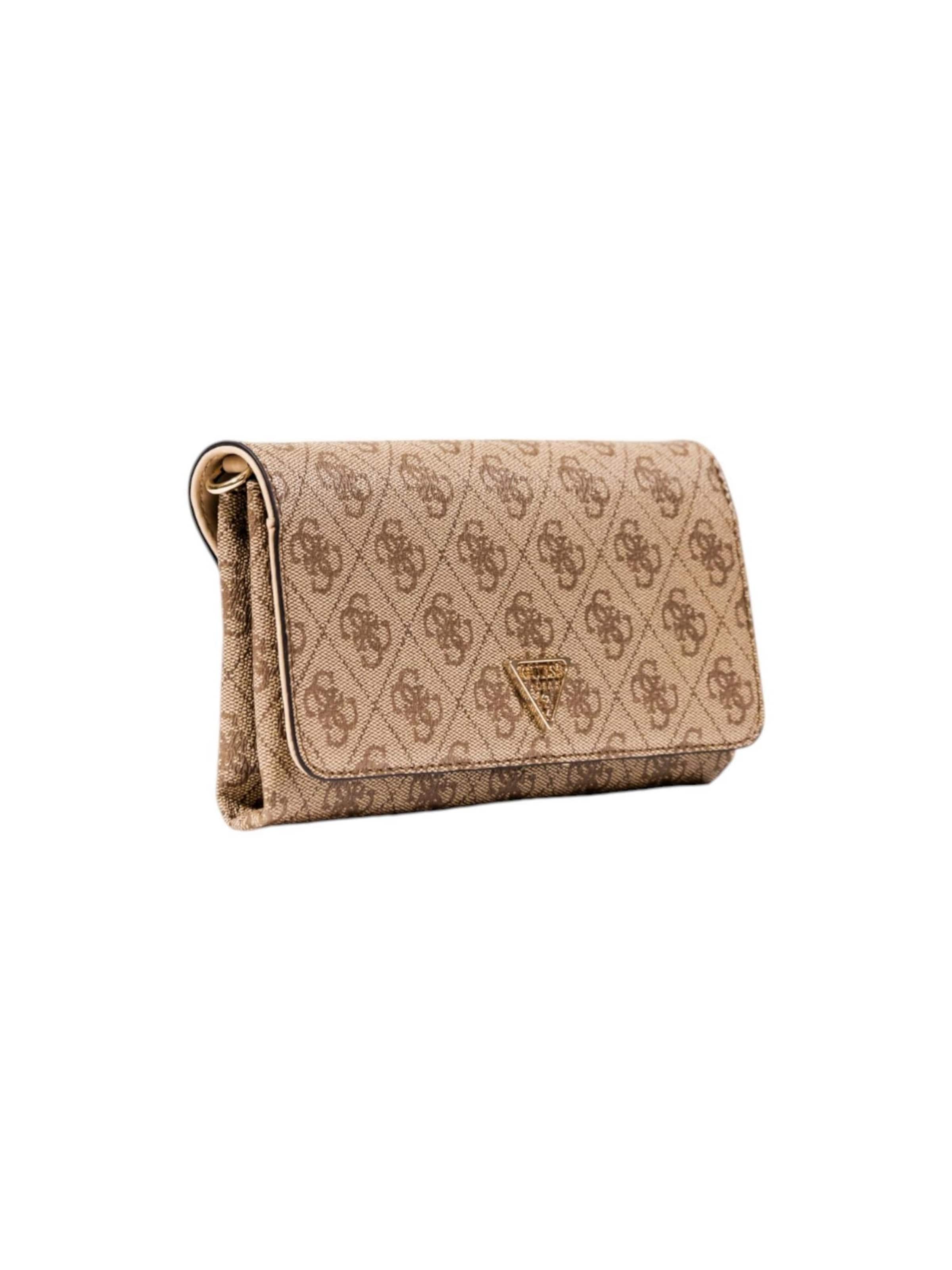 Borsa a sacco 'NOELLE II XBODY FLAP ORGANIZER HWBG96 72750' di GUESS in beige