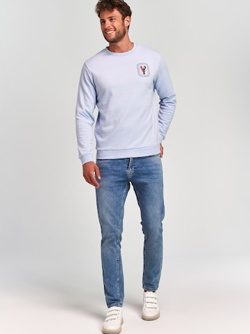 Shiwi Sweatshirt 'Lobster' in Blauw