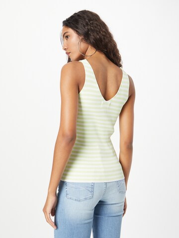 FRNCH PARIS - Top de malha 'NAYE' em verde