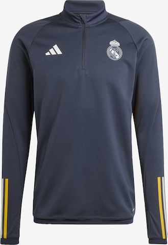 ADIDAS PERFORMANCE Athletic Sweatshirt 'Real Madrid Tiro 23' in Blue: front