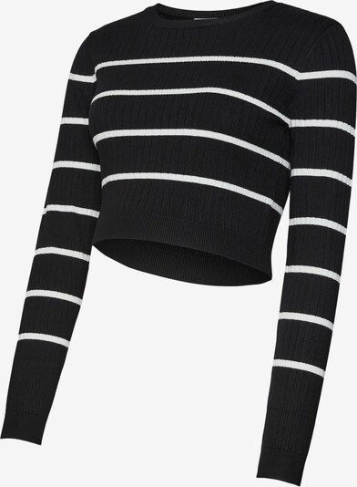 MAMALICIOUS Пуловер 'NEWSIV' в черно / бяло, Преглед на продукта