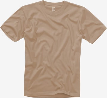 Brandit Shirt in Beige: front