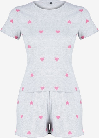 Trendyol Kratke hlače za spanje | zelena barva: sprednja stran