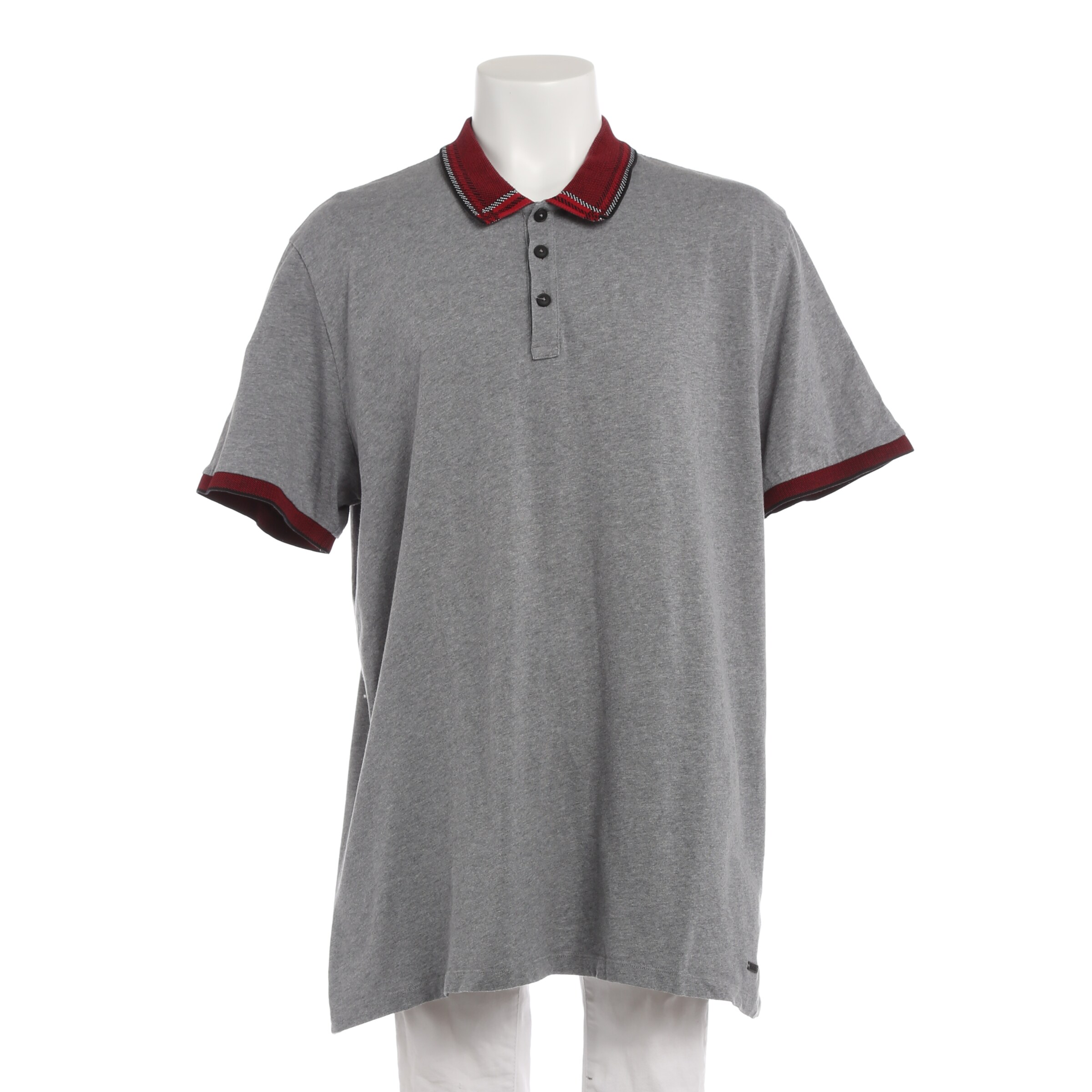 BOSS Shirt in XXXL in Grey: front