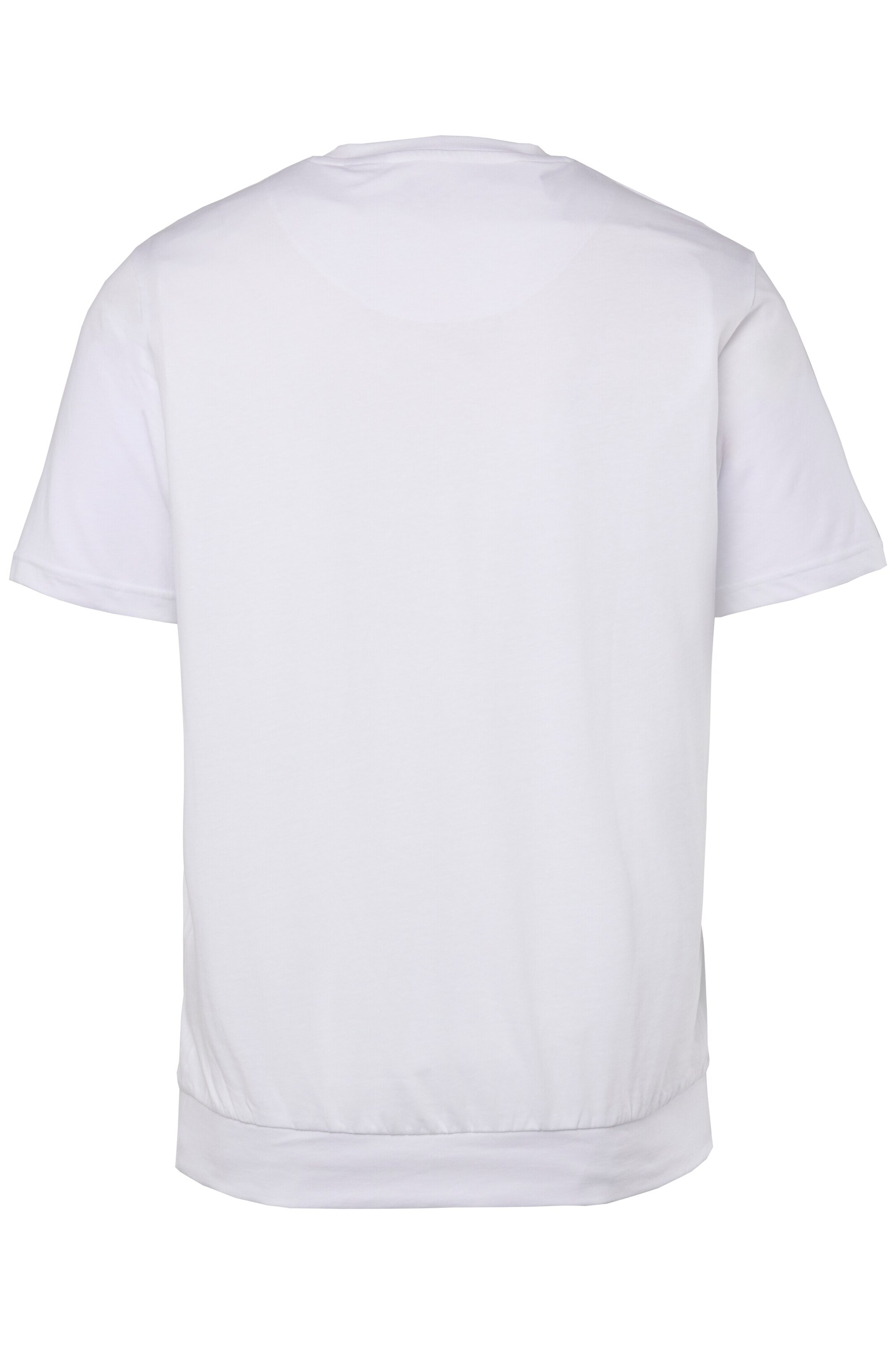 Men Plus Shirt in White