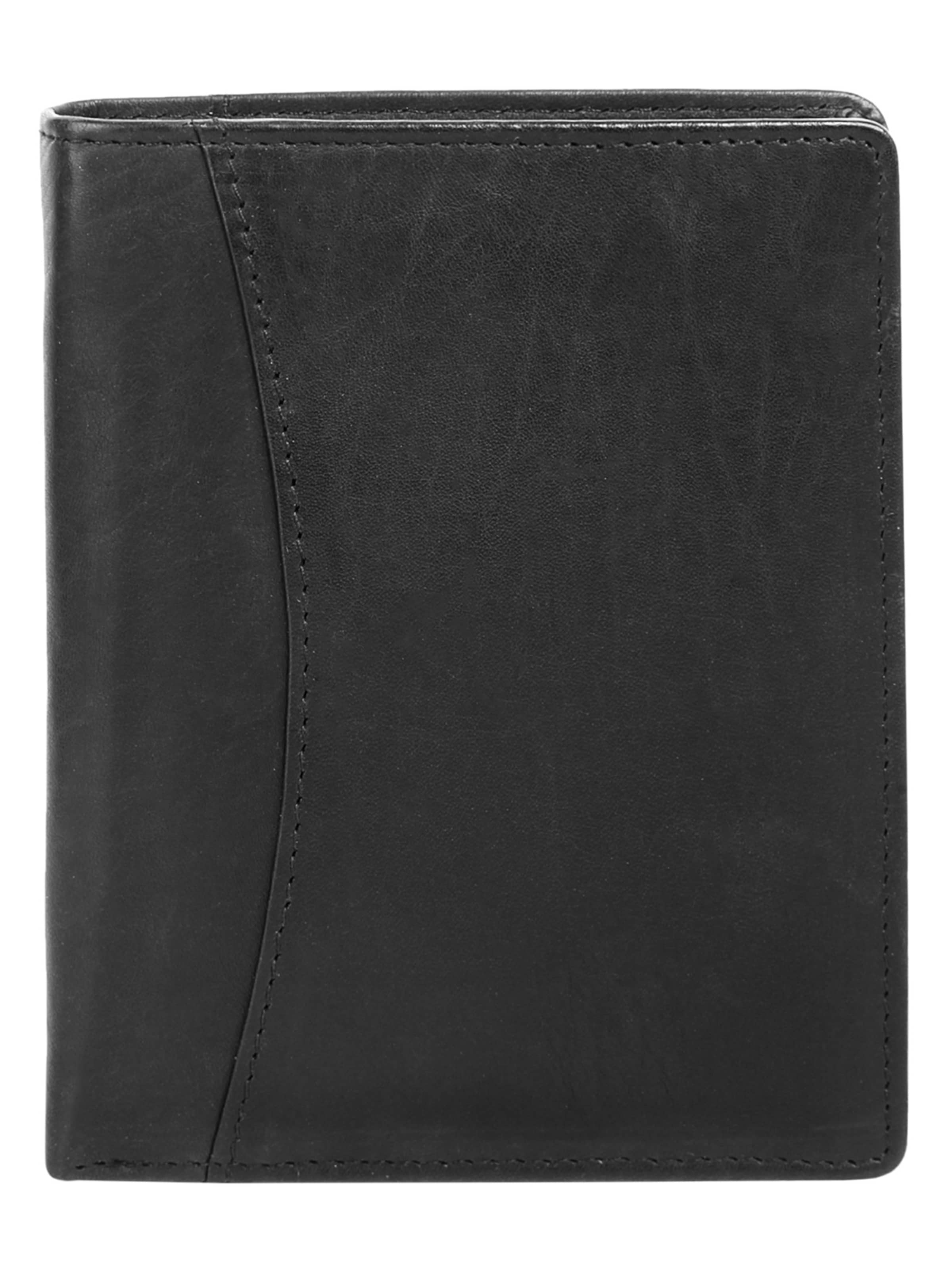 BODENSCHATZ Wallet 'Bodenschatz Geldbörse' in Black: front