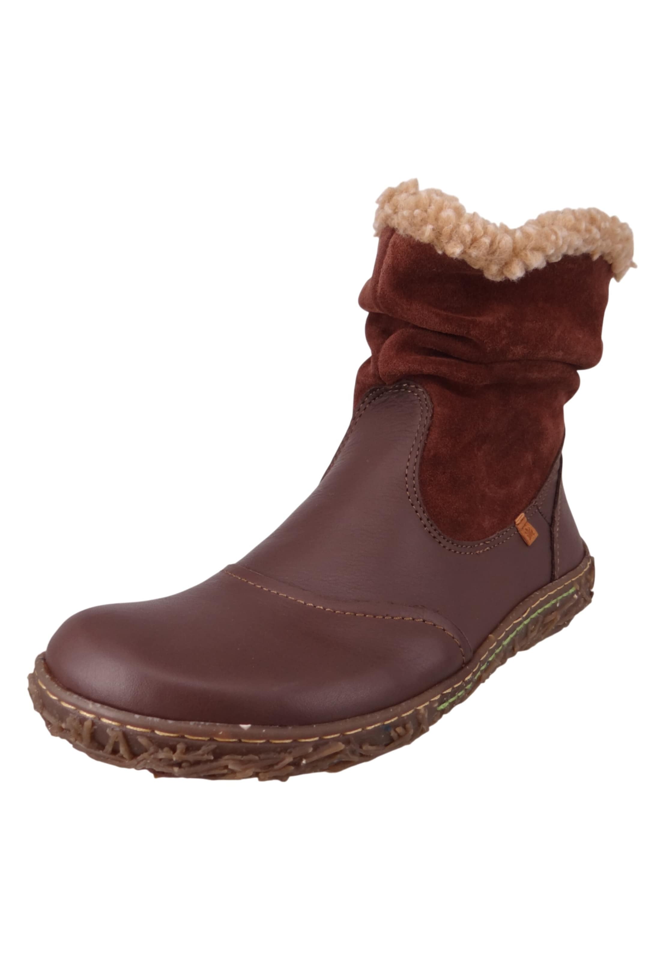 Bottines EL NATURALISTA en marron : devant