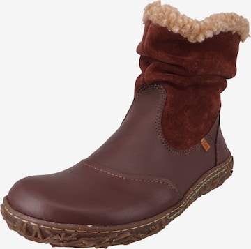 Bottines EL NATURALISTA en marron : devant