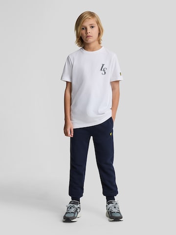 Lyle & Scott Tapered Nadrág - kék: elől