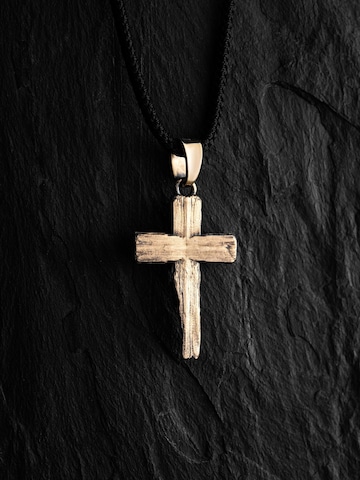 Ciondolo 'TITLES CRUCIS' di REYTEL in giallo