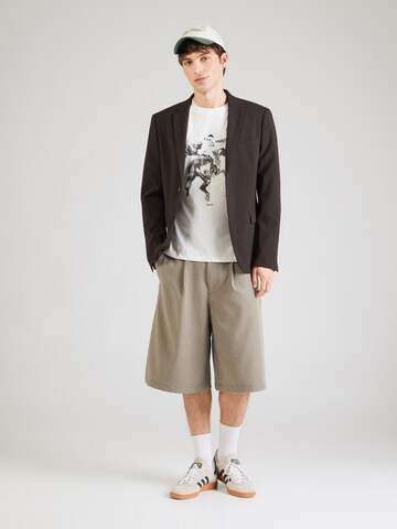 T-Shirt 'Duhorse' HUGO en blanc