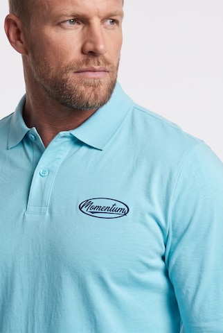 Men Plus Shirt in Blauw