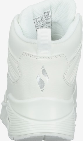 SKECHERS High-top trainers in White