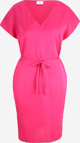 Vila Petite Dress in Pink: front