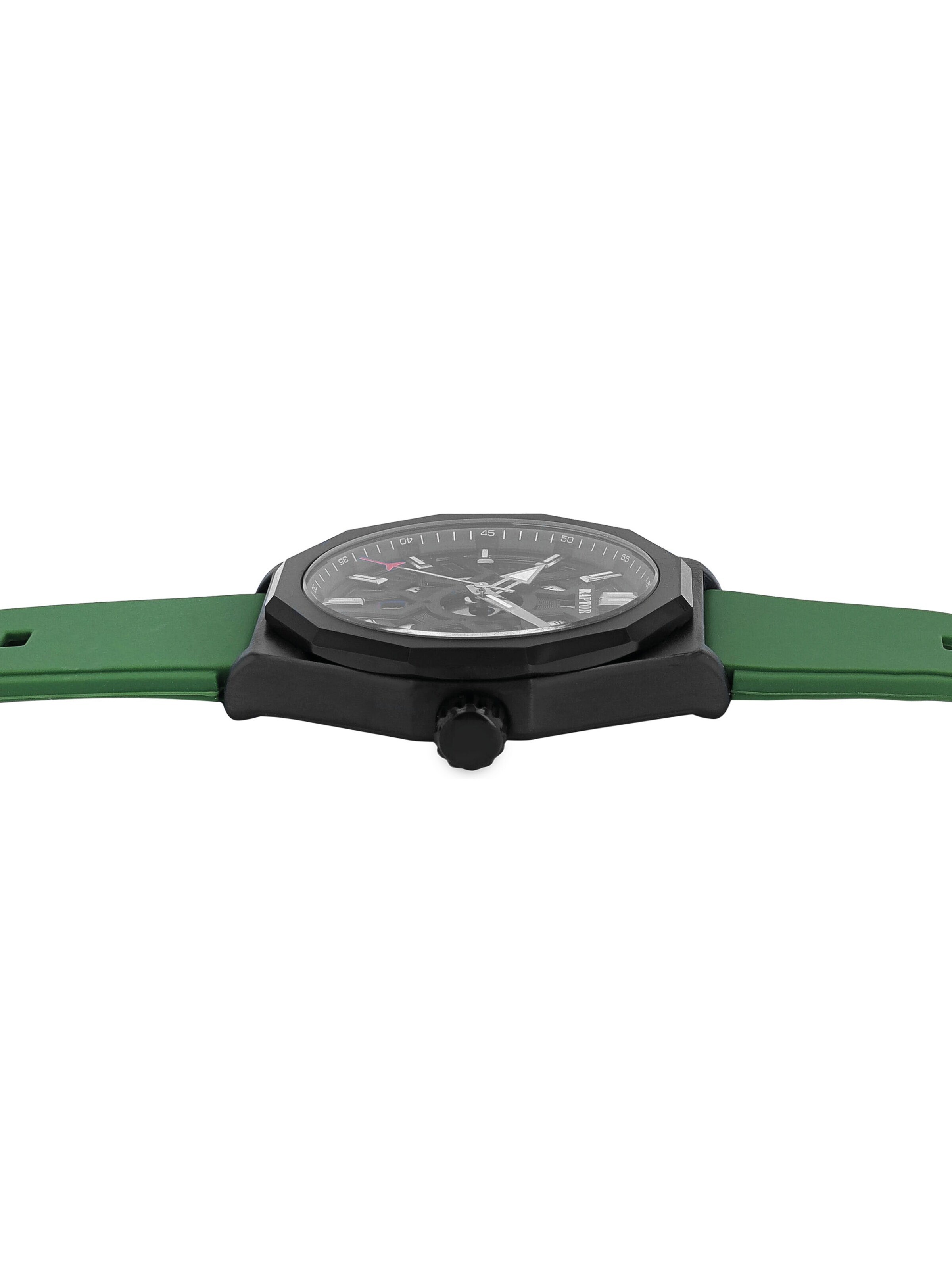 Raptor Analog Watch 'Karlo, Datumsanzeige' in Green