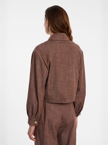 Ana Alcazar Between-season jacket ' Enlisa ' in Brown